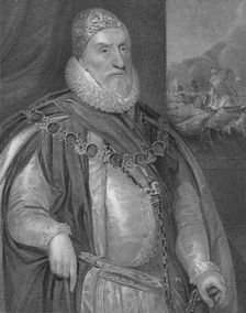 Charles Howard, First Earl of Nottingham (early-mid 19th century). Creator: H Robinson