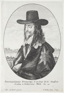 Charles I, 1649. Creator: Wenceslaus Hollar
