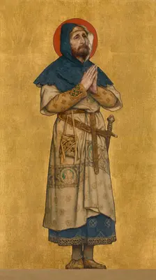 Charles I (1084-1127), Count of Flanders, 1889. Creator: Vriendt, Albrecht de (1843-1900)