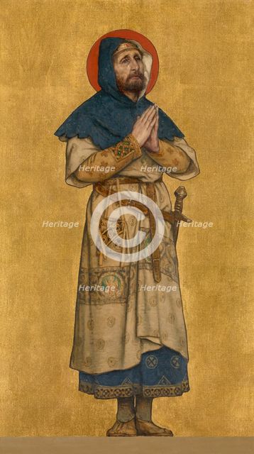 Charles I (1084-1127), Count of Flanders, 1889. Creator: Vriendt, Albrecht de (1843-1900).