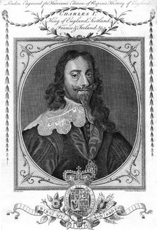 Charles I of England, (1784).Artist: T Woodman