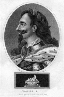 Charles I of England, (1804).Artist: J Chapman