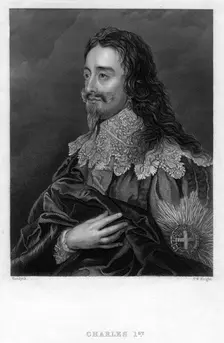 Charles I of England, (19th century).Artist: TW Knight