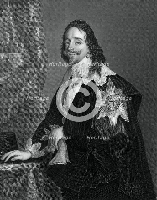 Charles I of England, (19th century).Artist: Albert Henry Payne