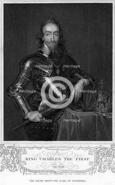 Charles I of England, (19th century).Artist: H Robinson