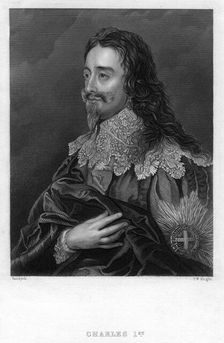 Charles I of England, (19th century).Artist: TW Knight