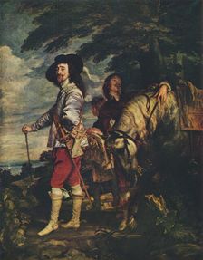 Charles I at the Hunt c1635. Artist: Anthony van Dyck