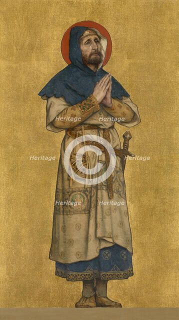 Charles I, Count of Flanders, 1889. Creator: Albrecht De Vriendt.