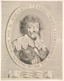 Charles I de Créquy, duc de Lesdiguières, 1633. Creator: Claude Mellan