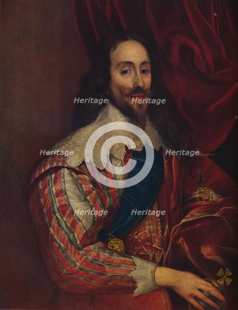 Charles I, King of Great Britain and Ireland, 17th century, (1913). Artist: Daniel Mytens