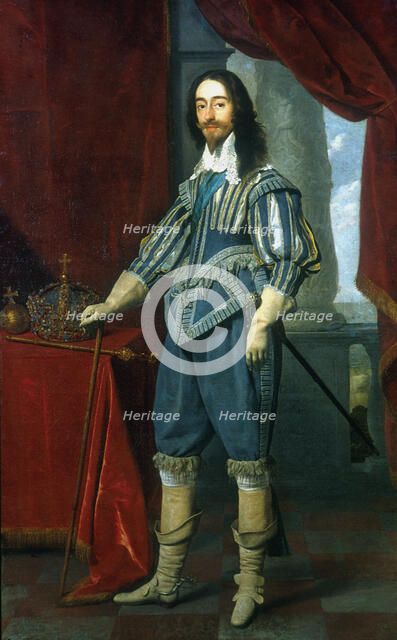 Charles I, King of Great Britain and Ireland, 1631. Artist: Daniel Mytens