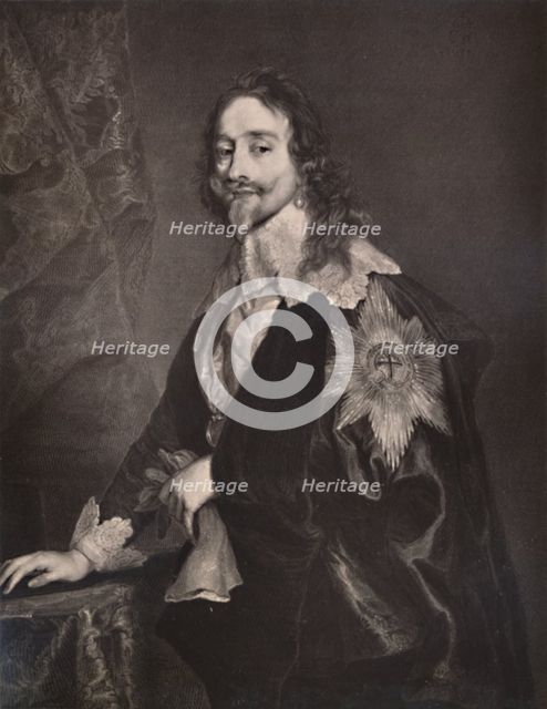 Charles I, King of Great Britain and Ireland, 19th century (1894). Artist: Eduard Mandel.