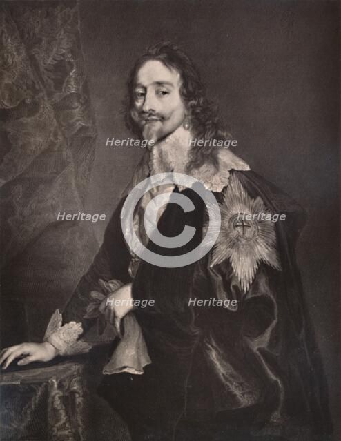 Charles I, King of Great Britain and Ireland, 19th century (1894). Artist: Eduard Mandel.