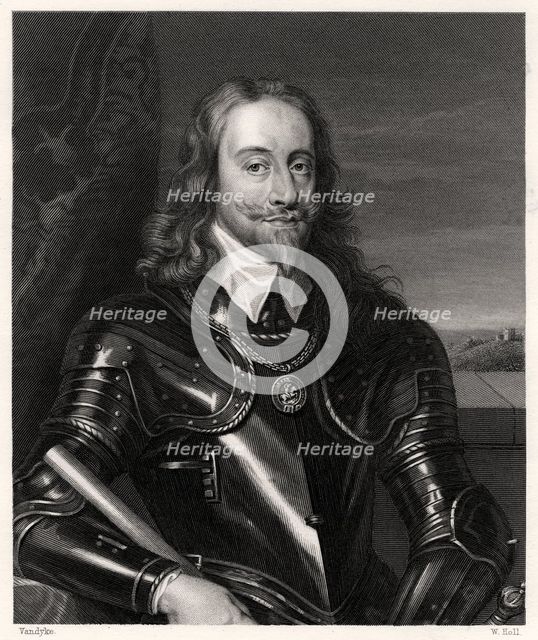 Charles I, King of Great Britain and Ireland, (19th century).Artist: W Holl