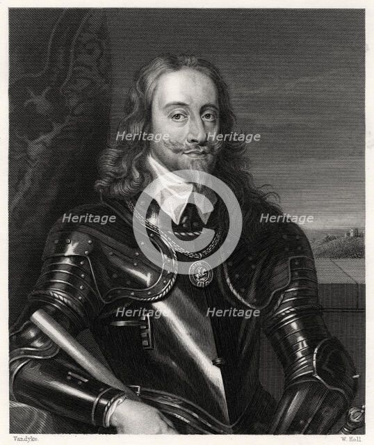 Charles I, King of Great Britain and Ireland, (19th century).Artist: W Holl