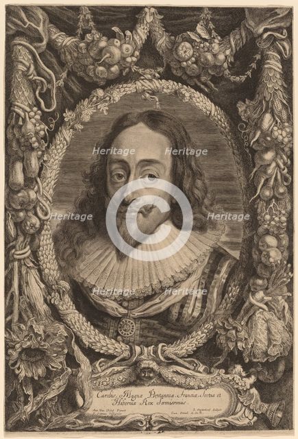 Charles I, King of England, 1650?. Creator: Jonas Suyderhoef.
