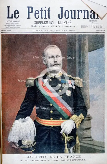 Charles I, king of Portugal, 1895. Creator: F Meaulle.