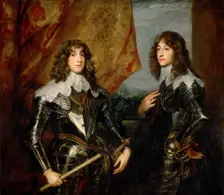 Charles I Louis (1617-1680), Elector Palatine, and his Brother, Prince Rupert of the Rhine (1619-168