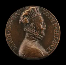 Charles II, 1390-1431, Duke of Lorraine [reverse], 1572. Creator: Pierre Woeiriot