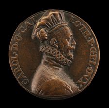 Charles II, 1390-1431, Duke of Lorraine [reverse], 1572. Creator: Pierre Woeiriot