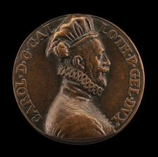 Charles II, 1390-1431, Duke of Lorraine [reverse], 1572. Creator: Pierre Woeiriot