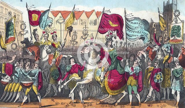 Charles II (1630-1685), King of Great Britain and Ireland from 1660. Artist: Unknown