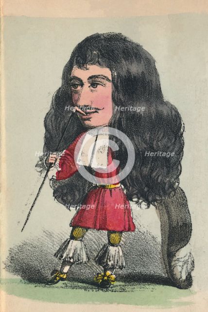 'Charles II', 1856. Artist: Alfred Crowquill.