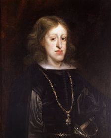 Charles II the Bewitched (1661 -1700), king of Spain from 1665, last Habsburg ruler