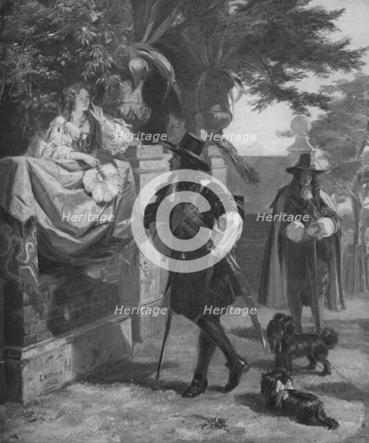 Charles II and Nell Gwynn, 17th century (1905). Artist: Unknown.