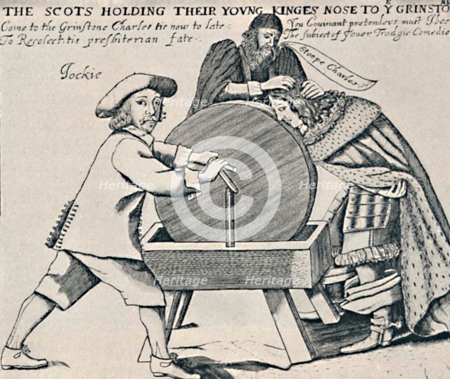 'Charles II and the Kirk', 1651, (1903). Artist: Unknown.
