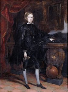 Charles II as a child, 1675. Creator: Juan Carreno de Miranda