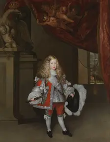 Charles II as a Child, c1670. Creator: Sebastian Herrera Barnuevo