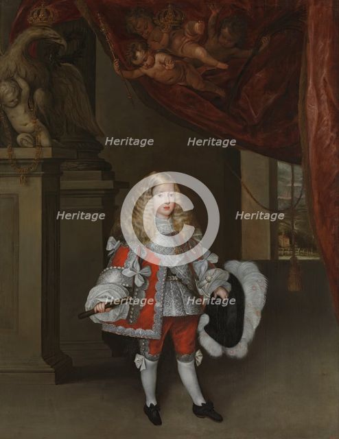Charles II as a Child, c1670. Creator: Sebastian Herrera Barnuevo.