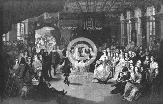 ''Charles II at a Ball in the Hague', c.1660, 1890. Creator: Unknown.
