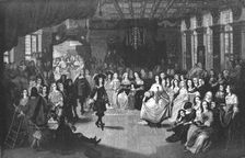'Charles II at a Ball in the Hague c.1660, 1890. Creator: Unknown