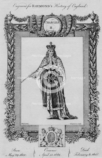 'Charles II', c1787. Artist: Unknown.