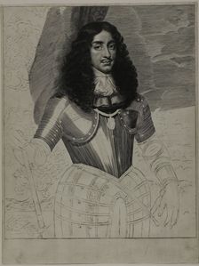 Charles II, King of England, 1660/64. Creator: Cornelis van Dalen II
