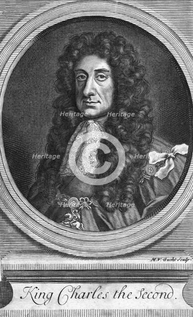 Charles II, King of England, Scotland and Ireland, (1818).Artist: MV Gucht