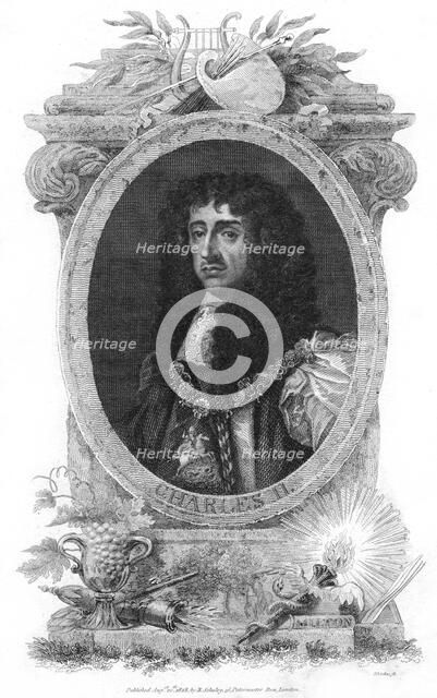 Charles II, King of England, Scotland and Ireland, (1818).Artist: Rhodes