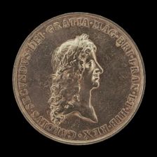 Charles II, King of England: Proclamation of the Peace of Breda [obverse], 1667. Creator: Jan Roettiers