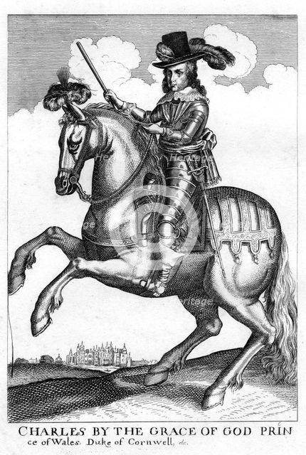 Charles II of England, 17th century. Artist: Unknown