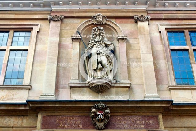 Charles II on Custom House, Kings Lynn, Norfolk. Creator: Peter Thompson.