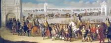 Charles II's cavalcade through the City of London, 22nd April, 1661 (1662). Creator: Dirck Stoop