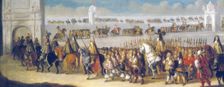 Charles II's cavalcade through the City of London, 22nd April, 1661 (1662). Creator: Dirck Stoop