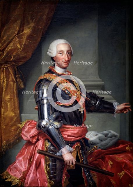 Charles III, 1765. Creator: Anton Raphael Mengs.