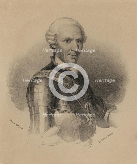Charles III (1716-1788), King of Naples and Sicily, King of Spain from 1759-1788, son of Philip V…