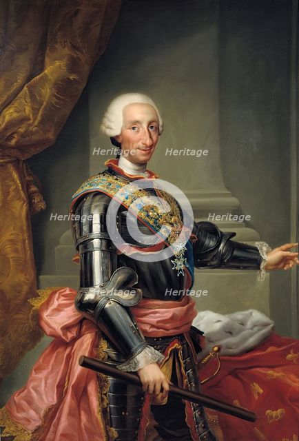 Charles III, c1774. Creator: Anton Raphael Mengs.