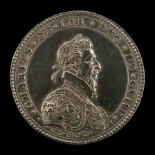 Charles III de Lorraine, 1543-1608, Duke de Guise [obverse], 16th century. Creator: Unknown