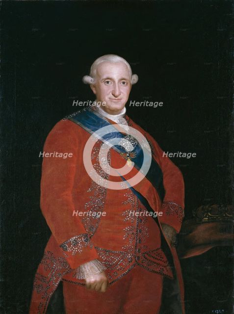 Charles IV, King of Spain, 1789. Creator: Agustin Esteve y Marqués.