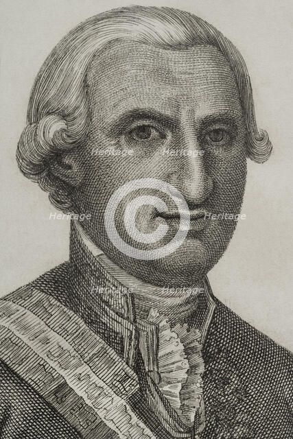 Charles IV, King of Spain, 1851.  Creator: Domingo Martínez.